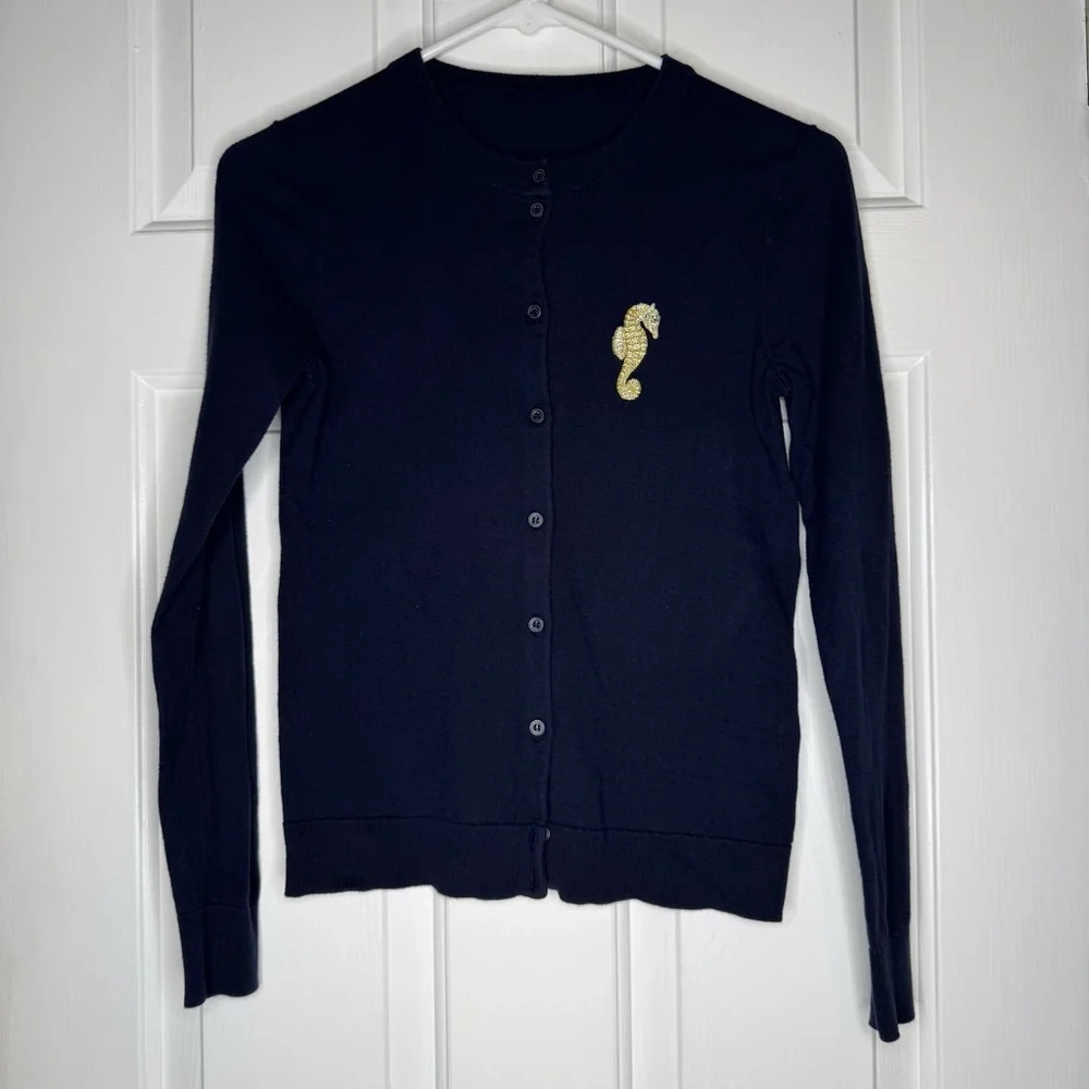 J. Crew elegant navy